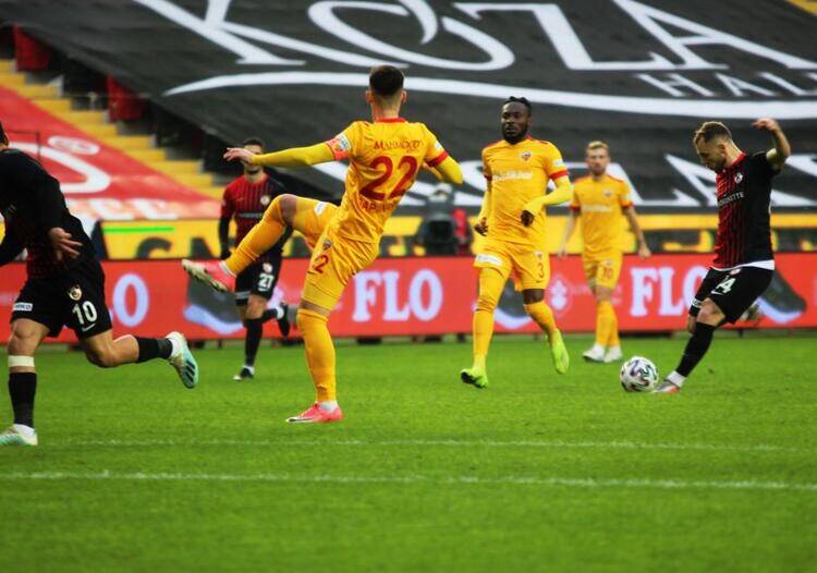 Gaziantep FK - Kayserispor maçından fotoğraflar