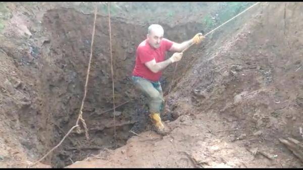 Tuzla’da Kaçak Kazı Yapanlar suç üstü yakalandı