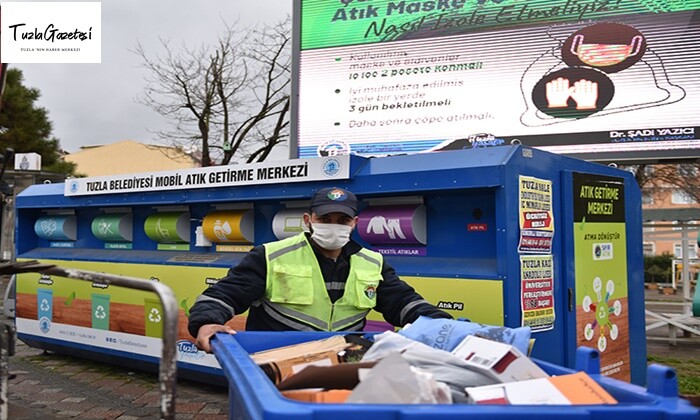 Tuzla’da günlük 40 Ton Atık Geri Dönüşüme Kazandırılıyor