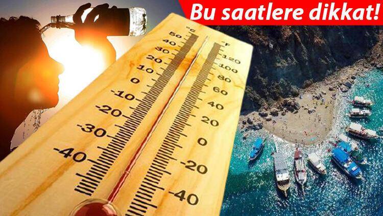 Meteoroloji Genel Müdürlüğü aşırı sıcak uyarısında bulunuldu