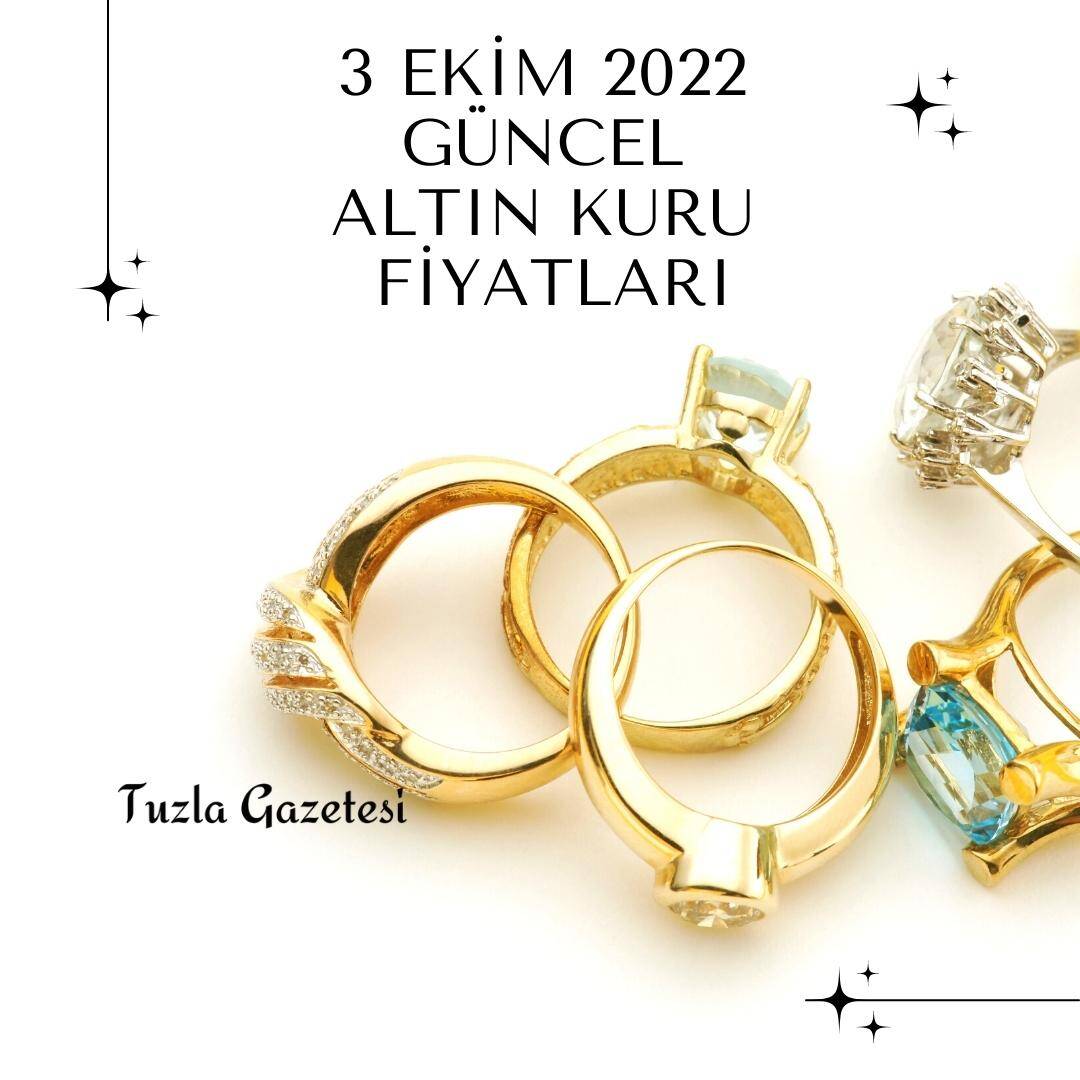 3 Ekim 2022 güncel altın kuru fiyatları